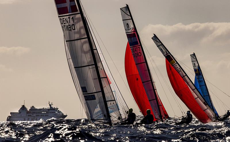 2021 Lanzarote International Regatta photo copyright Sailing Energy taken at  and featuring the Nacra 17 class