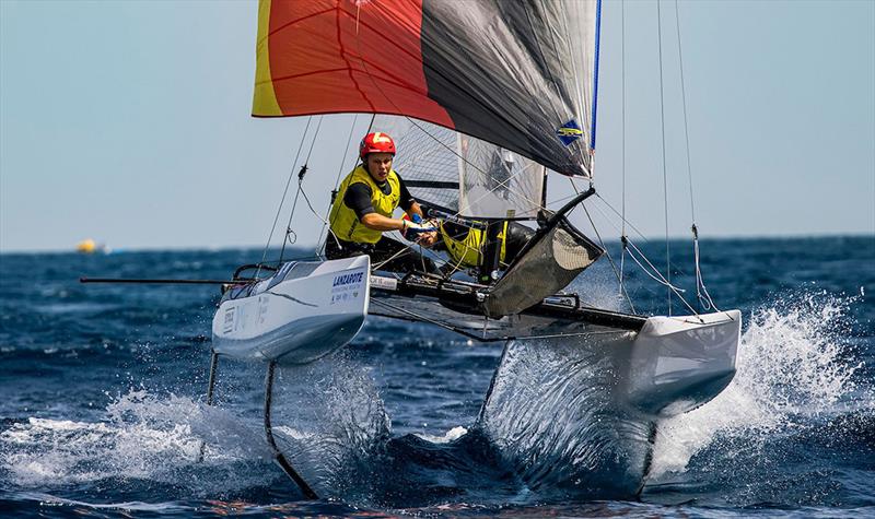 2021 Lanzarote International Regatta photo copyright Sailing Energy taken at  and featuring the Nacra 17 class