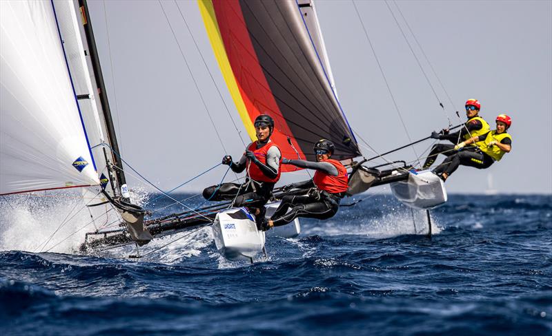 2021 Lanzarote International Regatta photo copyright Sailing Energy taken at  and featuring the Nacra 17 class