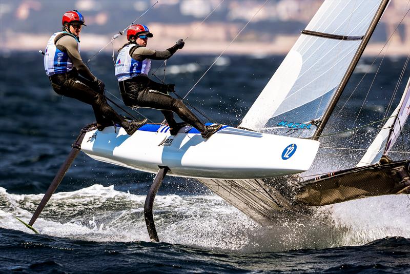 Micah Wilkinson and Erica Dawson (NZL) - Day 4 - Trofeo Princesa Sofia - Mallorca - April 2022 - photo © Sailing Energy