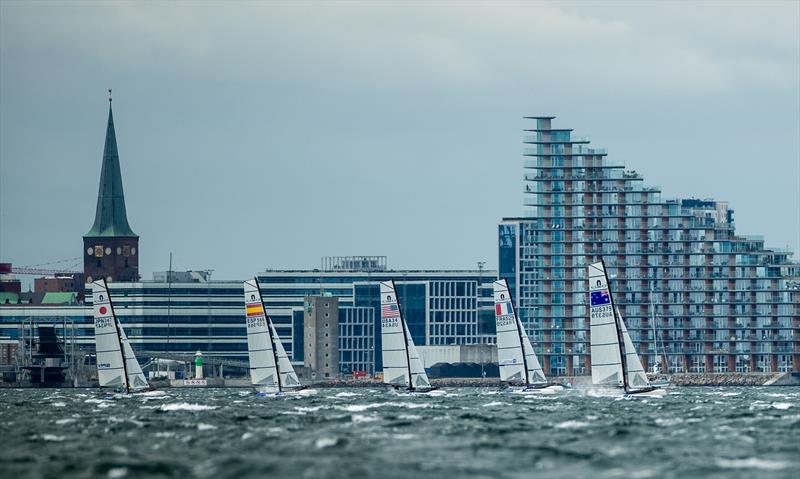 Nacra 17 - Day 5 - European Championships - Aarhus, Denmark - July 2022 - photo © Peter Brogger