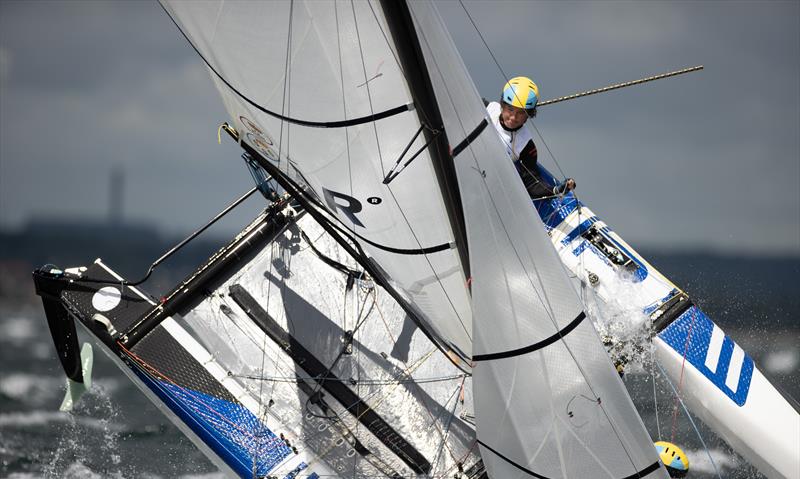 Nacra 17 - Day 5 - European Championships - Aarhus, Denmark - July 2022 - photo © Peter Brogger