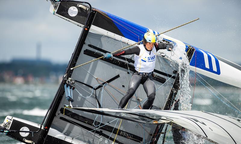 Nacra 17 - Day 5 - European Championships - Aarhus, Denmark - July 2022 - photo © Peter Brogger