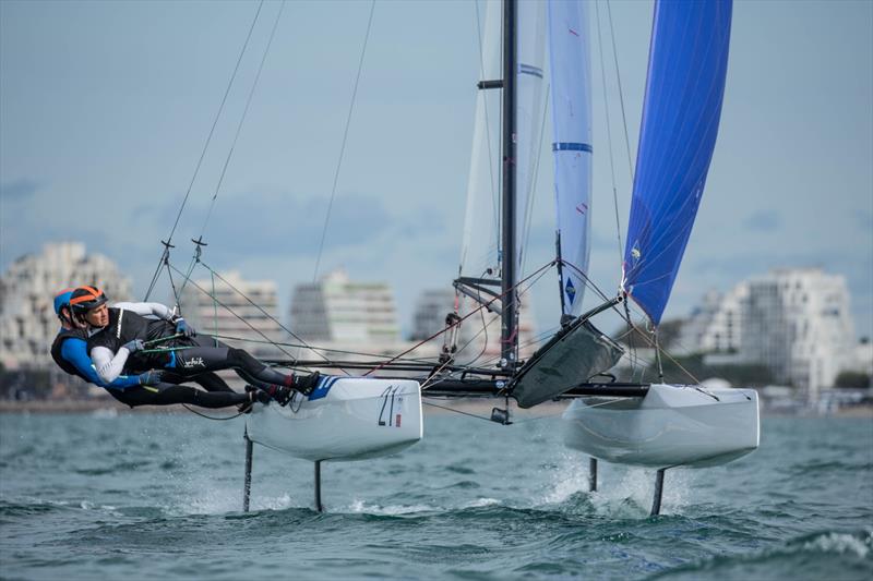 Nacra 17 Junior World Championship photo copyright Didier Hillaire taken at  and featuring the Nacra 17 class