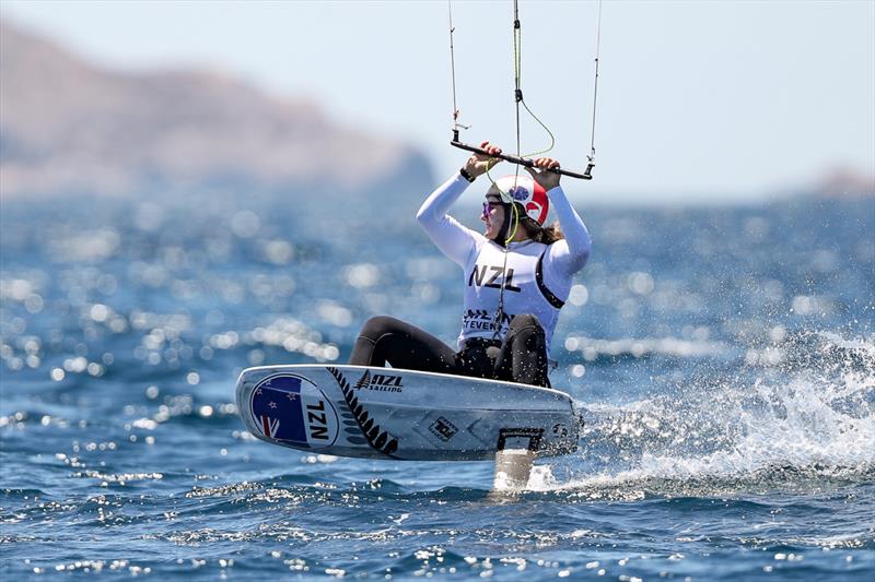 Micah Wilkinson/Erica Dawson (NZL) - Nacra 17- Paris 2024 Olympic Sailing Test Event, Marseille, France. July 14, 2023 - photo © Sander van der Borch / World Sailing
