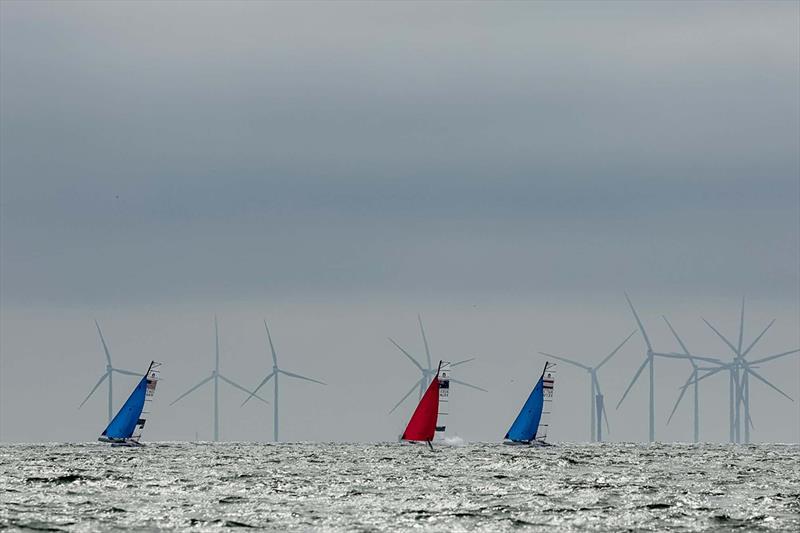 2023 Allianz Sailing World Championships photo copyright Sailing Energy / World Sailing taken at  and featuring the Nacra 17 class