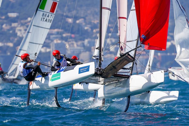 53 Trofeo Princesa Sofía Mallorca by Iberostar Day 3 photo copyright Sailing Energy / Trofeo Princesa Sofía taken at Real Club Náutico de Palma and featuring the Nacra 17 class