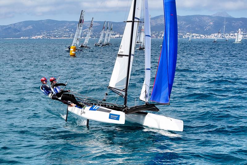 Nacra 17 - Trofeo Princesa Sofia Mallorca -  April 4, 2024 photo copyright Sailing Energy taken at Real Club Náutico de Palma and featuring the Nacra 17 class