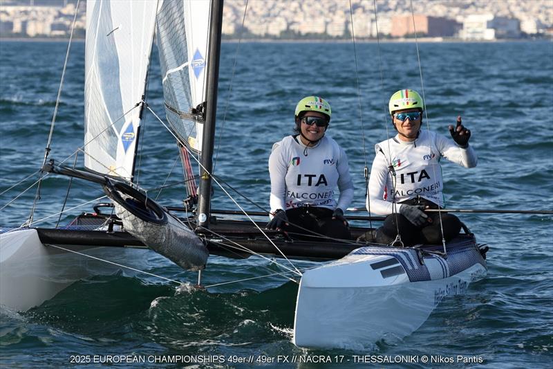 2025 49er, 49erFX, and Nacra 17 European Championships Day 1 - photo © Nikos Pantis