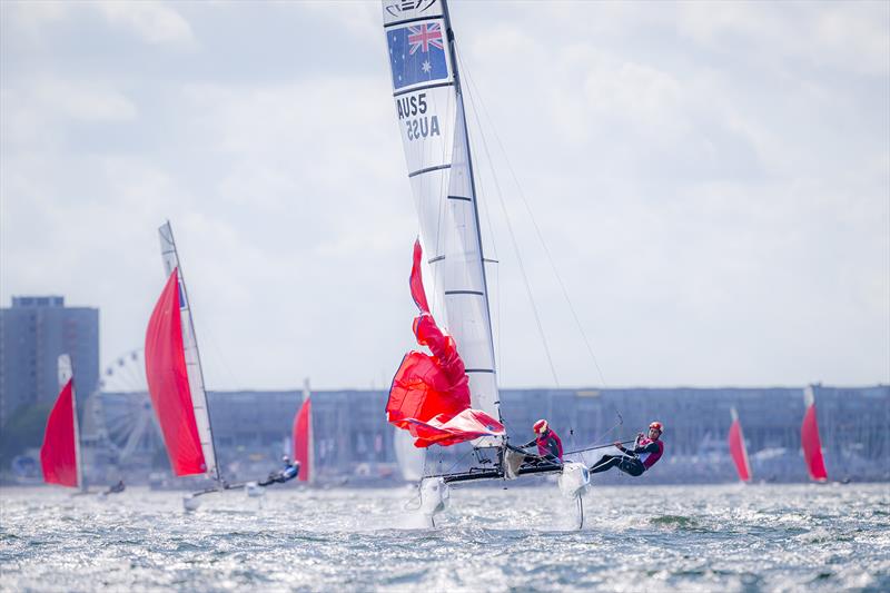Brin Liddell, Rhiannan Brown - Kieler Woche - photo © Sascha Klahn