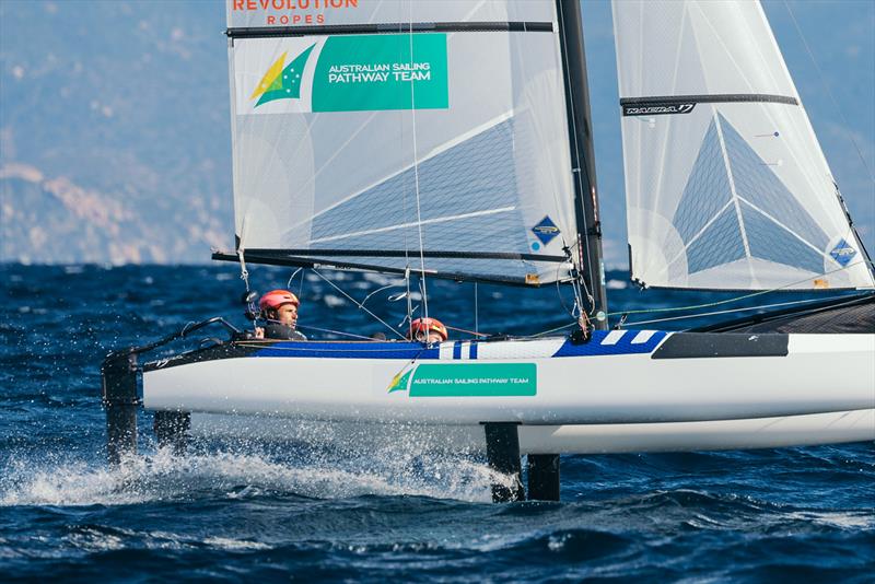 Liddell & Brown - 49er, 49erFX and Nacra 17 World Championships - photo © Sailing Energy