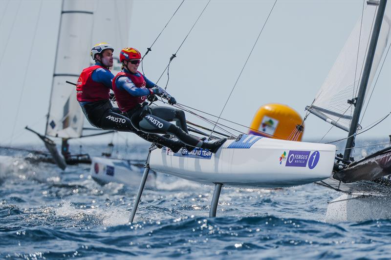 John Gimson & Anna Burnet (GBR), Nacra 17 World Champions - photo © Sailing Energy / Trofeo Princesa Sofía Mallorca