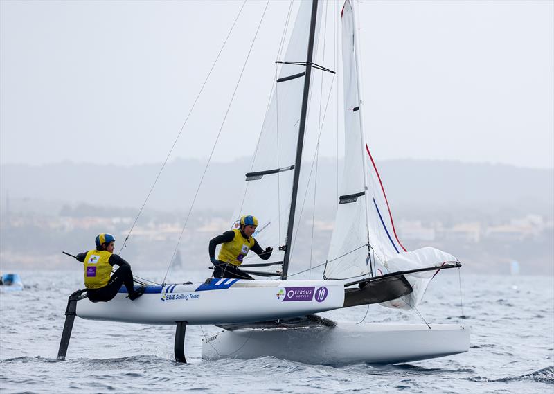 Emil Järudd & Hanna Jonsson, Nacra 17 - 55th Trofeo Princesa Sofia Mallorca by FERGUS Hotels - Day 3 - photo © Sailing Energy / Trofeo Princesa Sofía