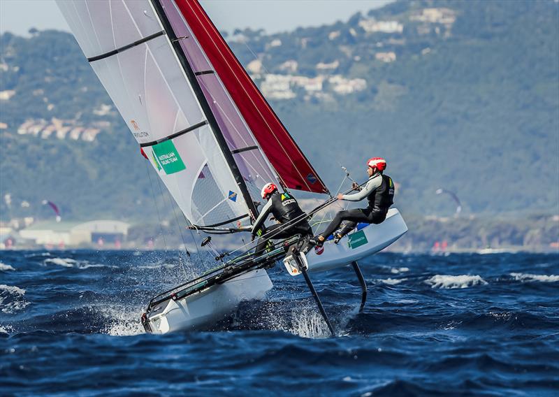 Brin Liddell and Rhiannan Brown - photo © Sailing Energy