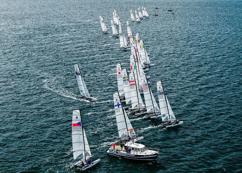 2026 49er, 49erFX & Nacra 17 World Championship in Quiberon - Day 5