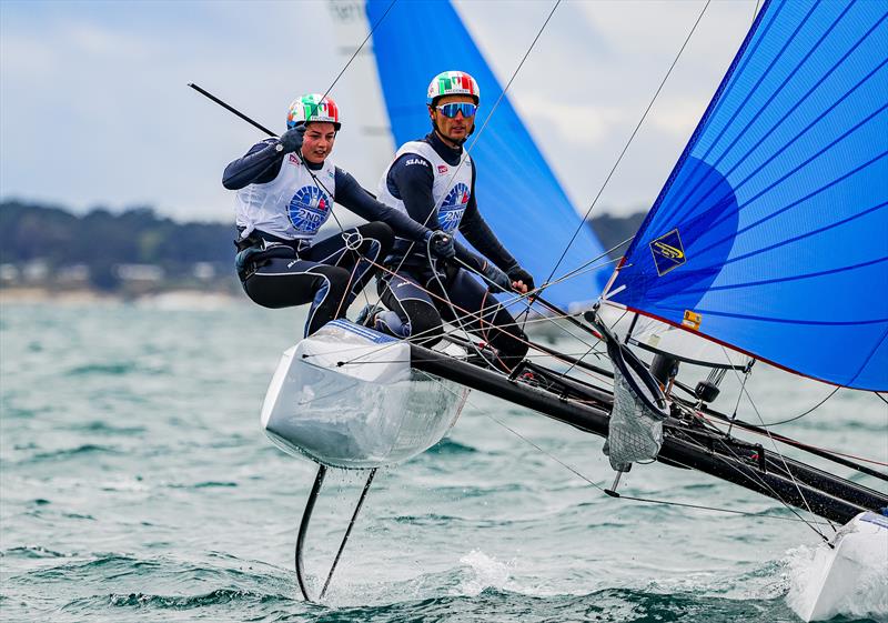 Tim Mourniac/Aloise Retornaz (FRA) - 2026 Nacra 17 Worlds at Quiberon -  Day 5 - May 16, 2026 - photo © Sailing Energy