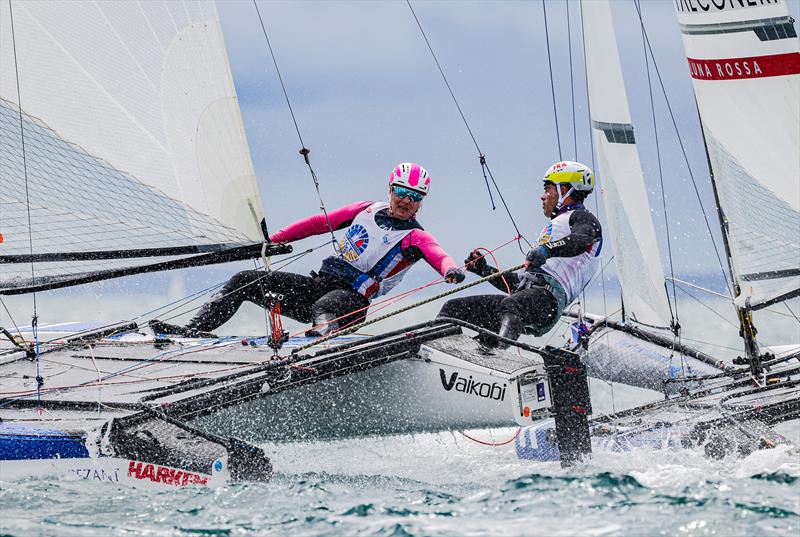 Gianluigi Ugolini/Maria Guibilei (ITA)  - 2026 Nacra 17 Worlds at Quiberon -  Day 5 - May 16, 2026 - photo © Sailing Energy