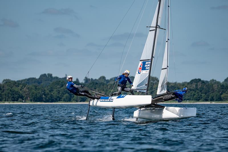49er, 49er Fx and Nacra 17 World Championships day 3 - photo © NIMANET - Niklas Mattes