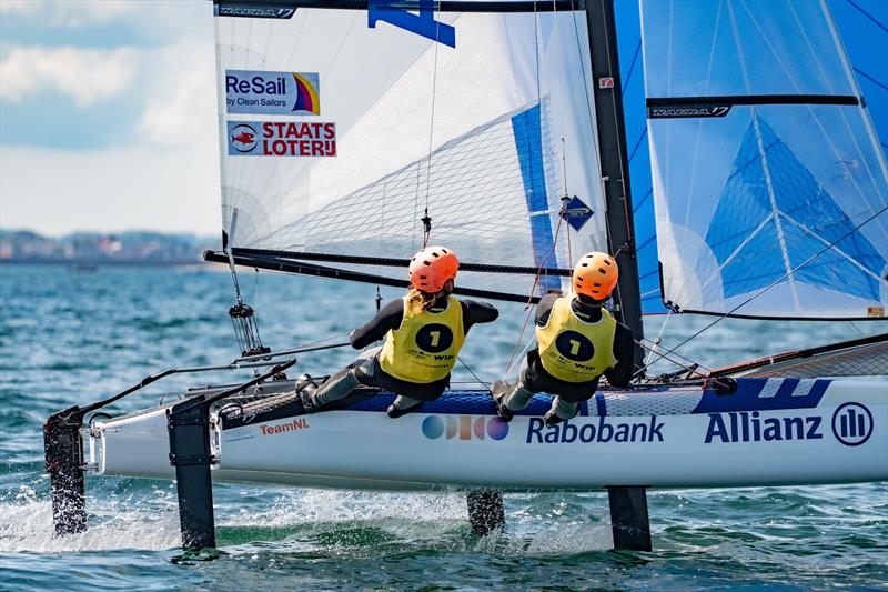 49er, 49er Fx and Nacra 17 World Championships Day 5 - photo © NIMANET - Niklas Mattes