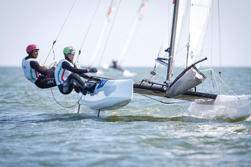 49er, 49er Fx and Nacra 17 Junior World Championships day 5 - photo © Klaas Wiersma