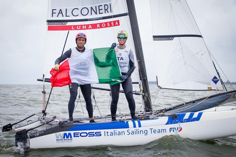 49er, 49er Fx and Nacra 17 Junior World Championships winners - photo © Klaas Wiersma