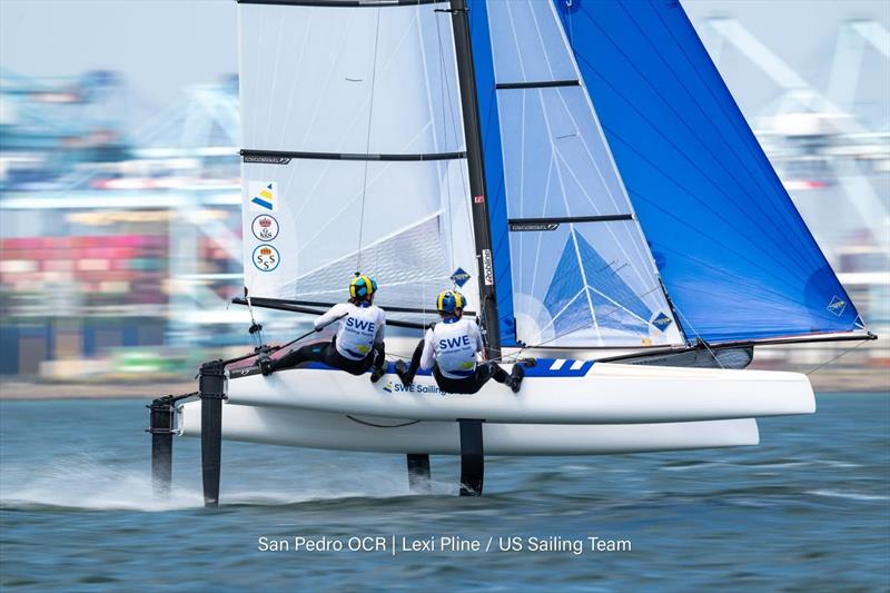 San Pedro OCR photo copyright Lexi Pline / US Sailing taken at  and featuring the Nacra 17 class