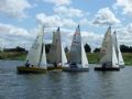 7 National 12s for the Midlands Rivers and Ponds N12 series event at Welland © Sarah Prior / Adam Wilson