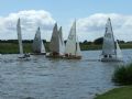 7 National 12s for the Midlands Rivers and Ponds N12 series event at Welland © Sarah Prior / Adam Wilson