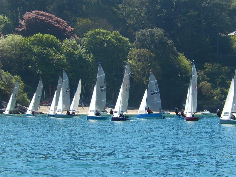 National 12 Open during the May Bank Holiday Sun Fest photo copyright Malcolm Mackley taken at Salcombe Yacht Club and featuring the National 12 class