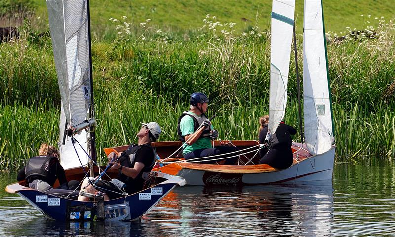 National 12 Gul Series at Trent Valley photo copyright Kevan Bloor taken at Trent Valley Sailing Club and featuring the National 12 class