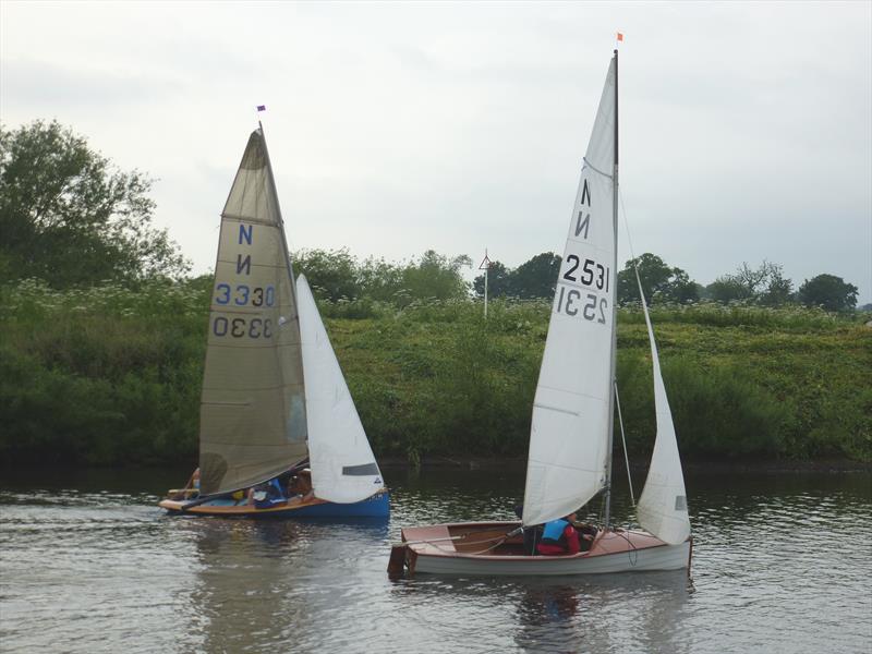 Vince and Daniel Philips during the Yorkshire Ouse National 12 Open photo copyright Ian Purkiss taken at Yorkshire Ouse Sailing Club and featuring the National 12 class