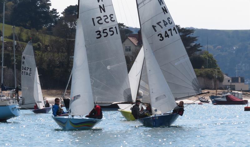 National 12 Dinghy Shack Series at Salcombe photo copyright Helen Hilditch taken at Salcombe Yacht Club and featuring the National 12 class