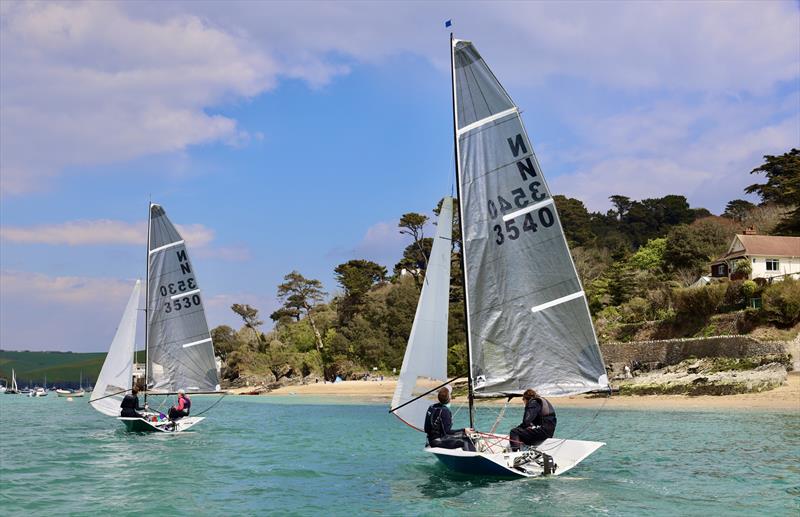 National 12 Dinghy Shack Series at Salcombe photo copyright Lucy Burn taken at Salcombe Yacht Club and featuring the National 12 class
