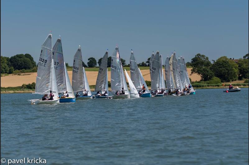 National 12 Gul Series at Royal Harwich photo copyright Pavel Kricka taken at Royal Harwich Yacht Club and featuring the National 12 class