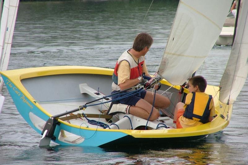 Light wind helm and crew positions photo copyright HSC taken at Henley Sailing Club and featuring the National 12 class