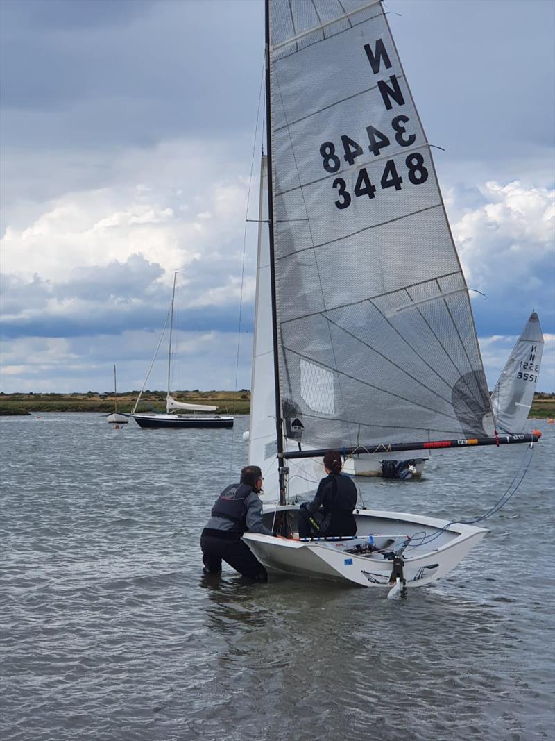 National 12s at North West Norfolk Week 2022 - Brancaster Staithe SC photo copyright Rosie Gore taken at Brancaster Staithe Sailing Club and featuring the National 12 class