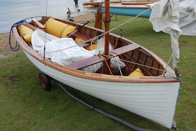 A very early Uffa Fox National 12 (meant as a low cost alternative to the International 14, Uffa thought that the boat was too short to plane) - photo © Dougal Henshall