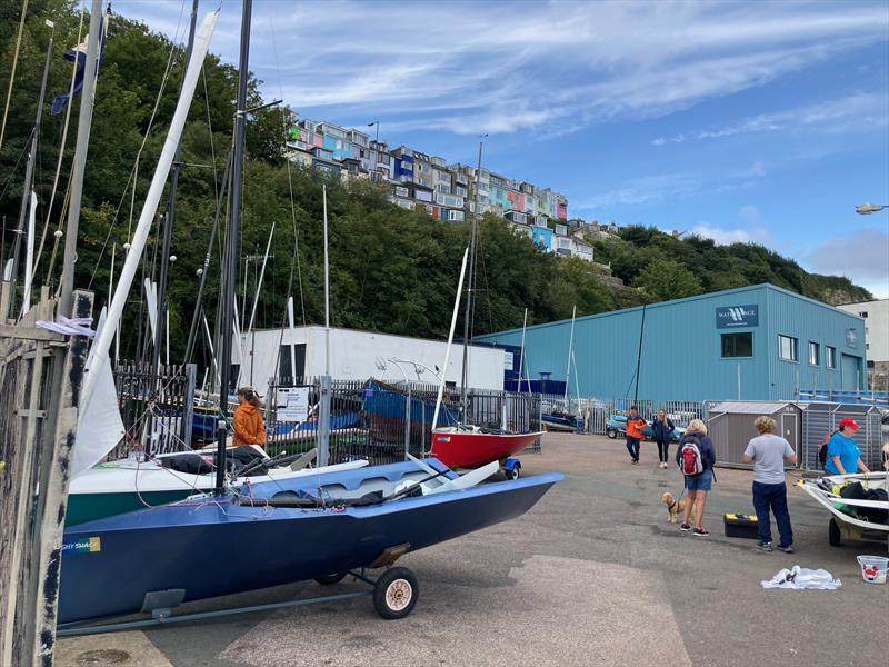 Allen N12 Burton Week 2023 Day 1 photo copyright George Finch taken at Brixham Yacht Club and featuring the National 12 class