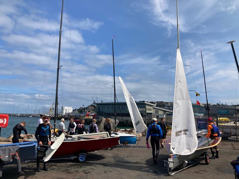 Allen N12 Burton Week 2023 Day 3 photo copyright George Finch taken at Brixham Yacht Club and featuring the National 12 class