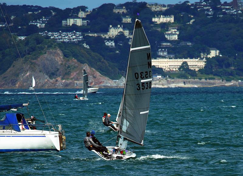 Allen N12 Burton Week 2023 Day 4 photo copyright Guy Jacobs taken at Brixham Yacht Club and featuring the National 12 class