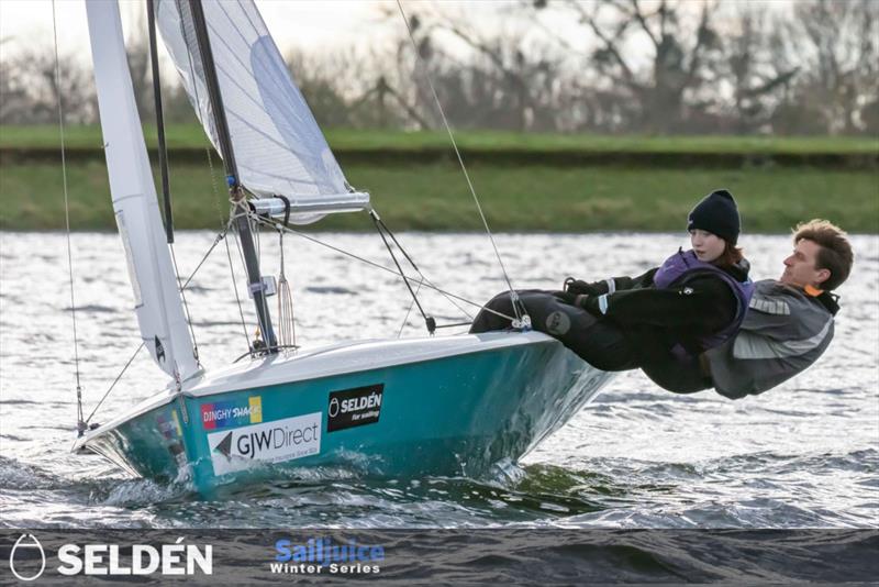 Graham Camm and Anya Camm finish 4th in the GJW Direct 48th Bloody Mary photo copyright Tim Olin / www.olinphoto.co.uk taken at Queen Mary Sailing Club and featuring the National 12 class