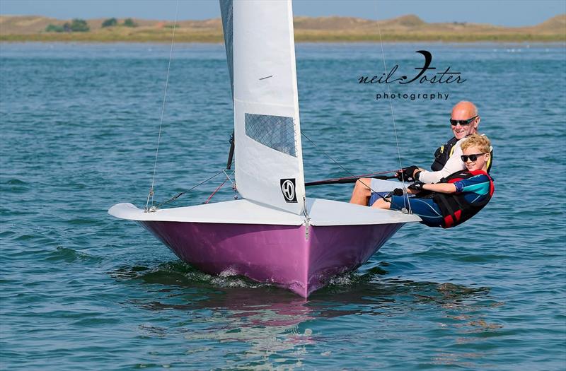 North West Norfolk Week - Kevin Iles crewed by grandson George, proving it really is a family week! - photo © Neil Foster / www.neilfosterphotography.com