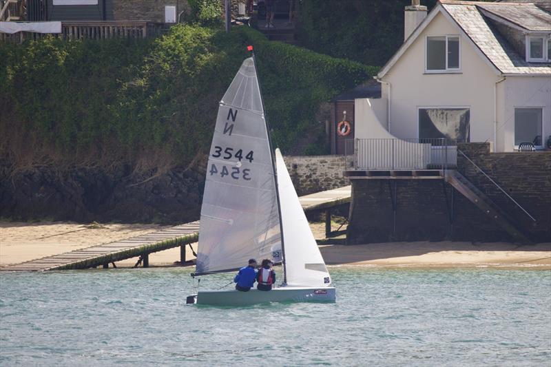 Salcombe National 12 Open photo copyright Lucy Burn taken at Salcombe Yacht Club and featuring the National 12 class