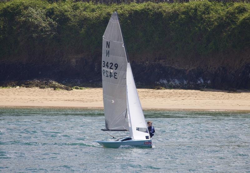 Salcombe National 12 Open photo copyright Lucy Burn taken at Salcombe Yacht Club and featuring the National 12 class