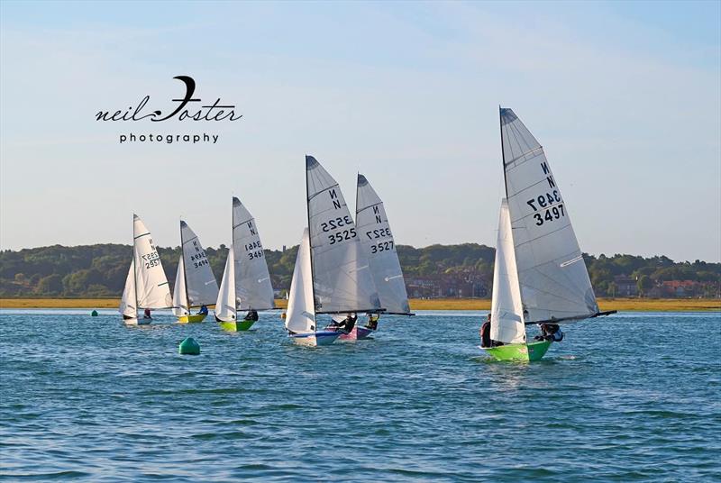 Colourful National 12s at Blakeney - North West Norfolk Week 2026 - photo © Neil Foster / www.neilfosterphotography.com