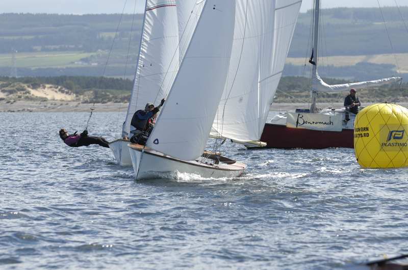 More action from the National 18 Championships at Royal Findhorn Yacht Club photo copyright Steve Arkley / www.sailshots.co.uk taken at Royal Findhorn Yacht Club and featuring the National 18 class