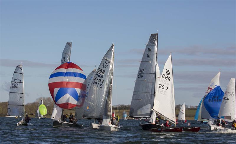 GJW Direct SailJuice Winter Series Tiger Trophy at Rutland - photo © Tim Olin / www.olinphoto.co.uk