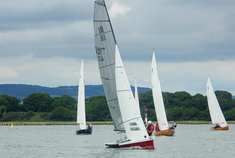 Optimus Prime during the National 18 English Championships at Bosham photo copyright Greg Grant taken at Bosham Sailing Club and featuring the National 18 class