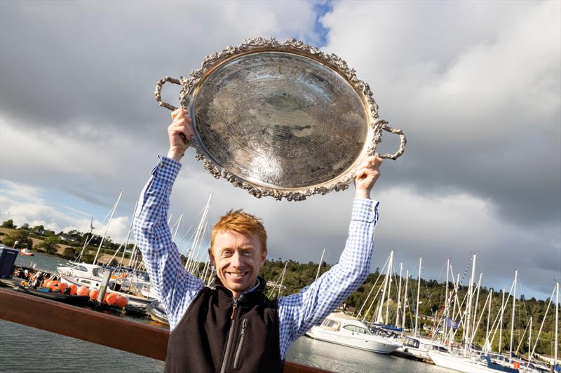 Ger Owens wins 2021 All Ireland Sailing Championship in Crosshaven photo copyright David Branigan / Oceansport taken at Royal Cork Yacht Club and featuring the National 18 class