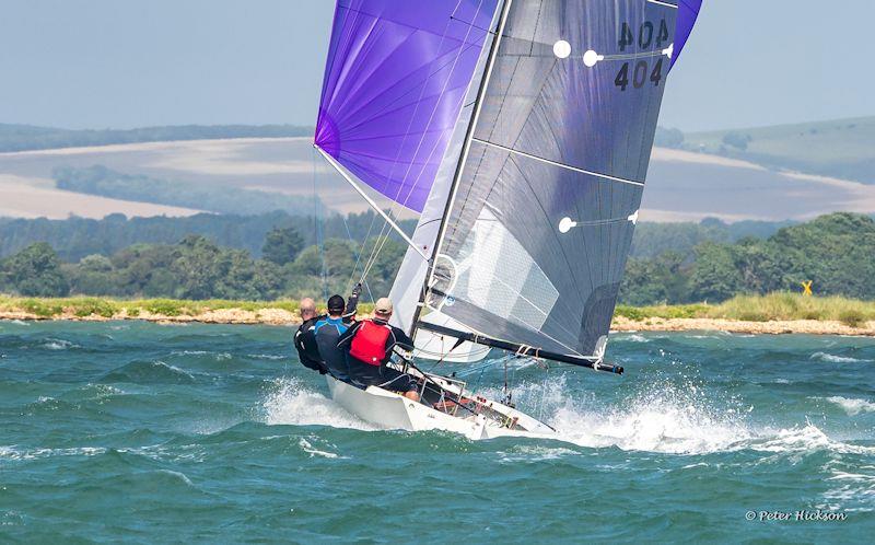 National 18 British and Irish Championships at West Mersea photo copyright Peter Hickson taken at West Mersea Yacht Club and featuring the National 18 class